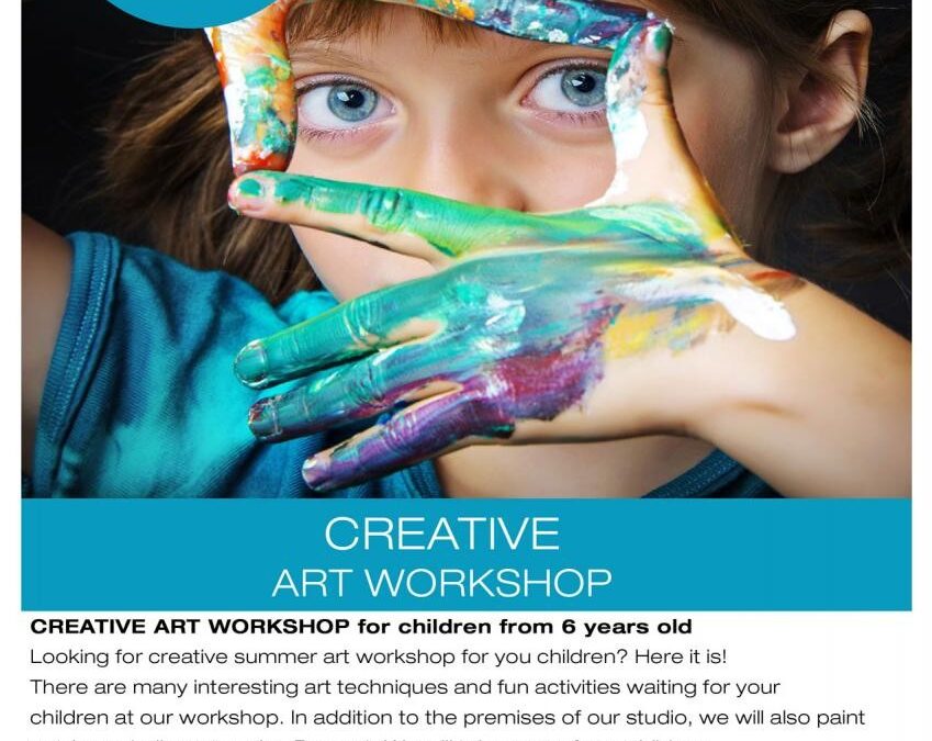 CREATIVE ART WORKSHOP for children from 6 years old